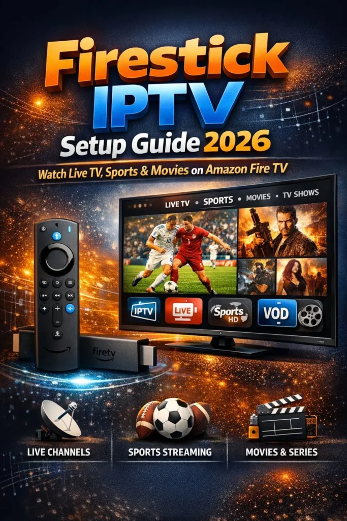 IPTV Smarters Pro on Firestick setup guide 2026